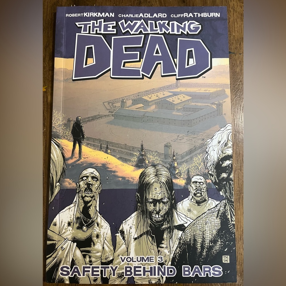 The Walking Dead Paperback Comic Vol 3 Safety Behind Bars